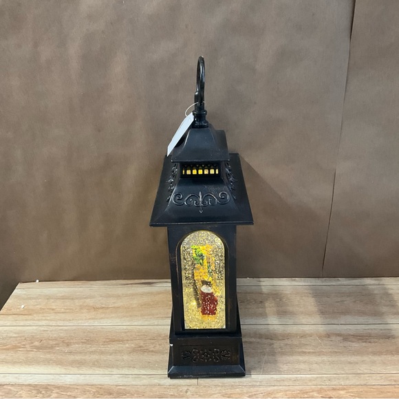 New! Raz Lighted Lantern Snow Globe Glitter Water Holy Family Nativity Religious - Picture 7 of 11